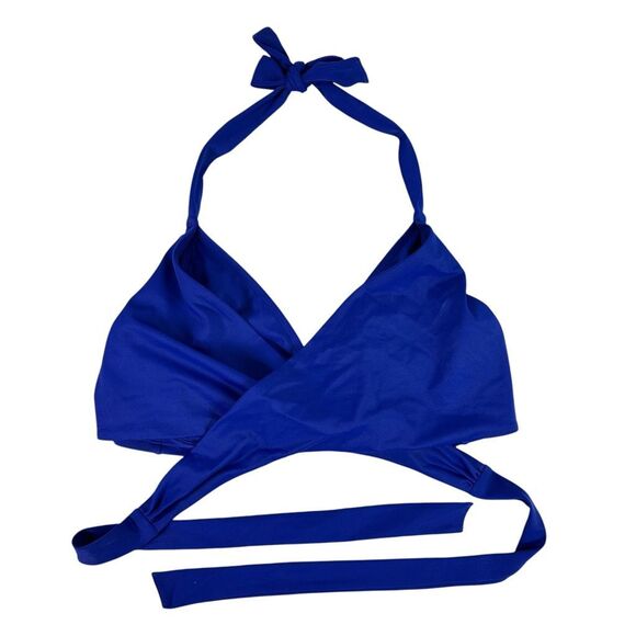 Athleta Bra Cup Bikini Top Wrap 36D / DD - Picture 3 of 9